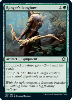 Ranger's Longbow - ADVENTURES IN THE FORGOTTEN REALMS - 203/281 - Magic the Gathering Single Card