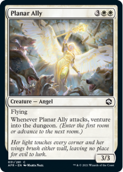 Planar Ally (FOIL) - ADVENTURES IN THE FORGOTTEN REALMS - 031/281 - Magic the Gathering Single Card