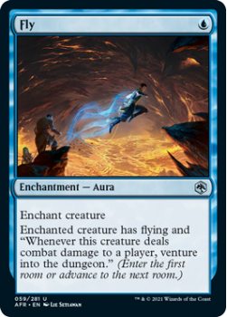 Fly - ADVENTURES IN THE FORGOTTEN REALMS - 059/281 - Magic the Gathering Single Card