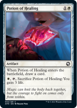 Potion of Healing - ADVENTURES IN THE FORGOTTEN REALMS - 034/281 - Magic the Gathering Single Card