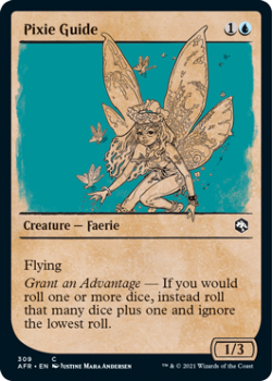 Pixie Guide (Showcase) - MAGIC SET NAME - 309 - Magic the Gathering Single Card