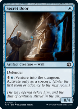 Secret Door - ADVENTURES IN THE FORGOTTEN REALMS - 071/281 - Magic the Gathering Single Card
