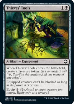Thieves' Tools - ADVENTURES IN THE FORGOTTEN REALMS - 122/281 - Magic the Gathering Single Card