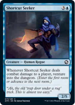 Shortcut Seeker (FOIL) - ADVENTURES IN THE FORGOTTEN REALMS - 073/281 - Magic the Gathering Single Card