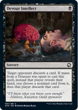 Devour Intellect - ADVENTURES IN THE FORGOTTEN REALMS - 097/281 - Magic the Gathering Single Card