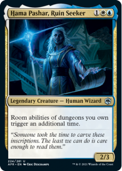 Hama Pashar, Ruin Seeker - ADVENTURES IN THE FORGOTTEN REALMS - 224/281 - Magic the Gathering Single Card