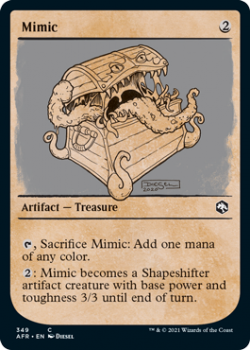 Mimic (Showcase) - MAGIC SET NAME - 349 - Magic the Gathering Single Card
