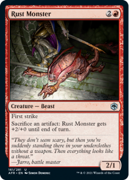 Rust Monster - ADVENTURES IN THE FORGOTTEN REALMS - 161/281 - Magic the Gathering Single Card