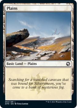 Plains - ADVENTURES IN THE FORGOTTEN REALMS - 264/281 - Magic the Gathering Single Card