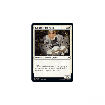 Knight of the Keep (FOIL) : THRONE OF ELDRAINE 019/269 - Magic the Gathering Single Card