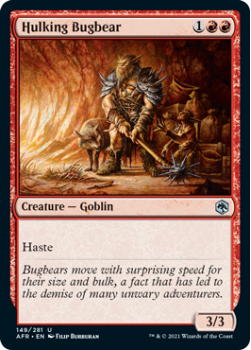 Hulking Bugbear - ADVENTURES IN THE FORGOTTEN REALMS - 149/281 - Magic the Gathering Single Card