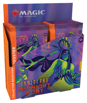 Magic the Gathering: Innistrad Midnight Hunt - Collector Booster Box (12 Packs)
