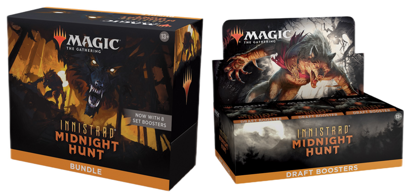 Magic the Gathering: Innistrad Midnight Hunt - Combo Draft Booster Box + Bundle Magic the Gathering: Innistrad Midnight Hunt - Combo Draft Booster Box + Bundle