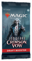 Magic the Gathering: Innistrad Crimson Vow - Draft Booster Pack (15 Cards)
