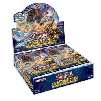Yu-Gi-Oh! Sealed Booster BOX The Grand Creators (24 packs) (1st Edition)