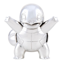 Pokemon 25th Celebration Silver Squirtle Vinyl Figure - Image 2