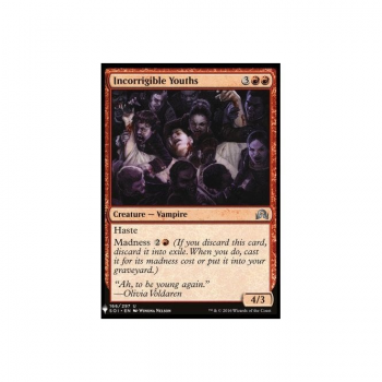 Incorrigible Youths : MYSTERY BOOSTER 1034 - Magic the Gathering Single Card
