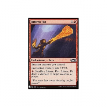 Inferno Fist : MYSTERY BOOSTER 1035 - Magic the Gathering Single Card