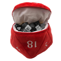 Ultra Pro D20 Plush Dice Bag Red - Image 2