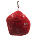Ultra Pro D20 Plush Dice Bag Red
