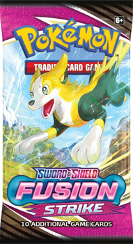Pokemon Fusion Strike : Booster Pack (10 Cards)