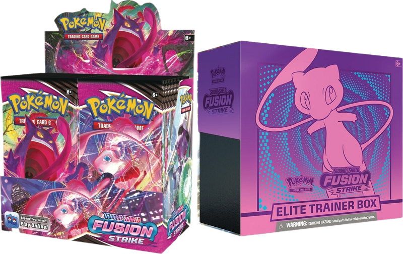 Pokemon Fusion Strike: Booster Box and Elite Trainer Box COMBO Pokemon Fusion Strike: Booster Box and Elite Trainer Box COMBO