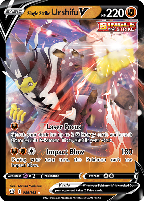 Pokemon League Battle Deck Rapid Strike Single Strike Urshifu Vmax Set Of 2 Pokemon League Battle Deck Rapid Strike Single Strike Urshifu Vmax Set Of 2
