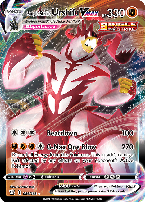 Pokemon League Battle Deck Rapid Strike Single Strike Urshifu Vmax Set Of 2 Pokemon League Battle Deck Rapid Strike Single Strike Urshifu Vmax Set Of 2