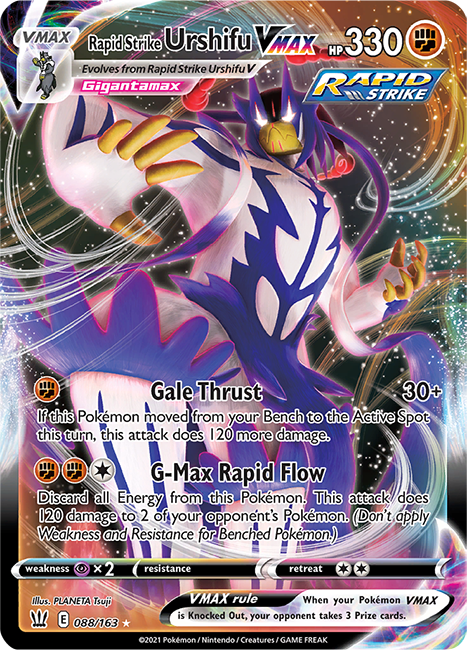 Pokemon League Battle Deck Rapid Strike Single Strike Urshifu Vmax Set Of 2 Pokemon League Battle Deck Rapid Strike Single Strike Urshifu Vmax Set Of 2