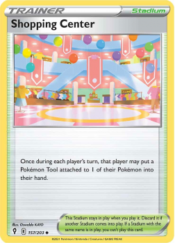 Shopping Center : SWORD AND SHIELD - EVOLVING SKIES - 157/203 - Pokemon Single Card