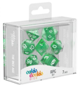 Oakie Doakie Dice Set RPG Translucent - Green (7)