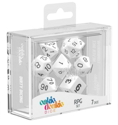 Oakie Doakie Dice Set RPG Solid - White (7)