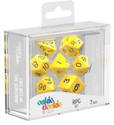 Oakie Doakie Dice Set RPG Solid - Yellow (7)