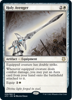 Holy Avenger - ADVENTURES IN THE FORGOTTEN REALMS COMMANDER - 006/062 - Magic the Gathering Single Card