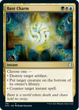 Bant Charm - ADVENTURES IN THE FORGOTTEN REALMS COMMANDER - 178 - Magic the Gathering Single Card