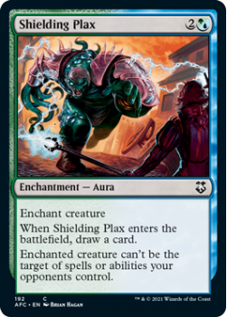 Shielding Plax - ADVENTURES IN THE FORGOTTEN REALMS COMMANDER - 192 - Magic the Gathering Single Card