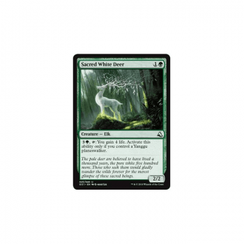 Sacred White Deer : GLOBAL SERIES: JIANG YANGGU AND MU YANLING 25/40 - Magic the Gathering Single Card
