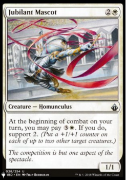 Jubilant Mascot : THE LIST - Magic the Gathering Single Card