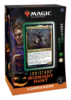 Magic the Gathering: Innistrad Midnight Hunt - Commander Deck Coven Counters