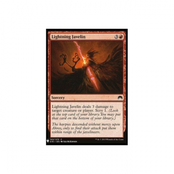 Lightning Javelin : MYSTERY BOOSTER 1058 - Magic the Gathering Single Card