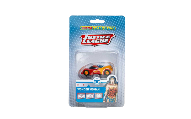 Micro scalextric justice league set sales