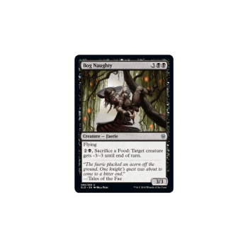 Bog Naughty (FOIL) : THRONE OF ELDRAINE 080/269 - Magic the Gathering Single Card