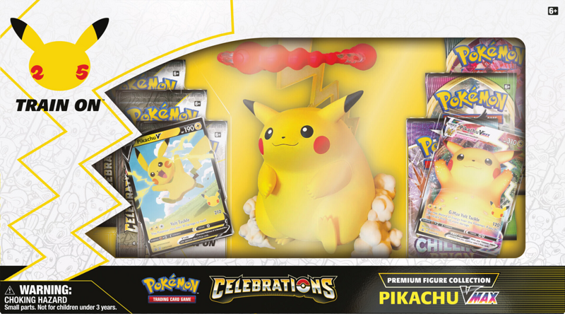 Pokemon Celebrations Premium Figure Collection Pikachu VMAX