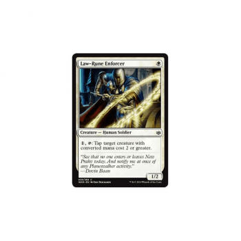 Law-Rune Enforcer : WAR OF THE SPARK 020/264 - Magic the Gathering Single Card