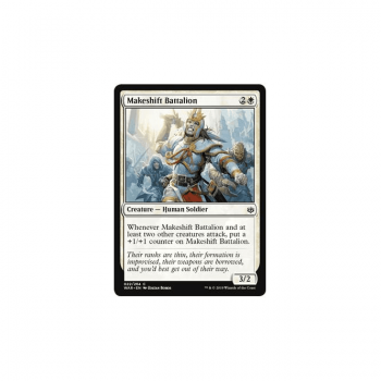 Makeshift Battalion : WAR OF THE SPARK 022/264 - Magic the Gathering Single Card