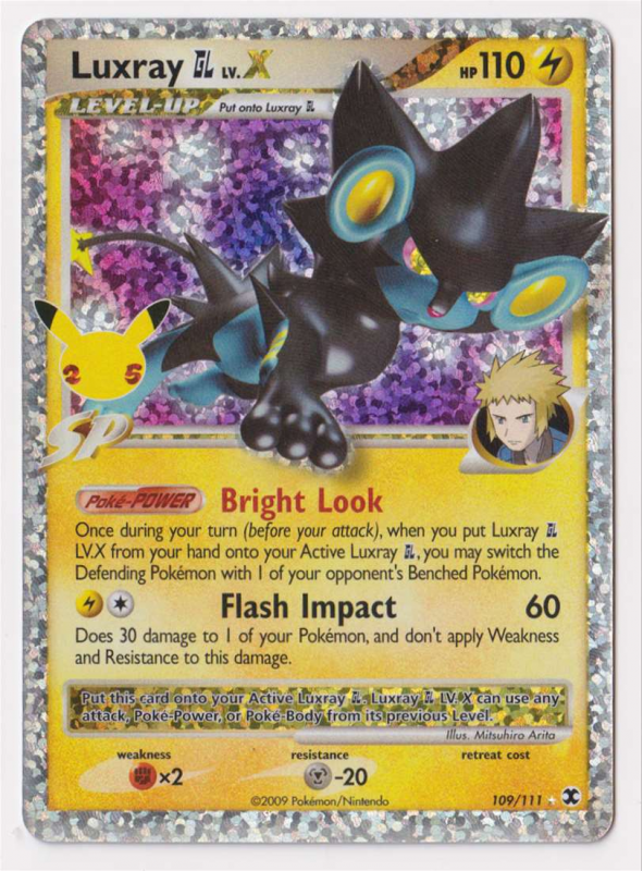 Luxray Lv X Celebrations Classic Collection Rising Rivals 109 111 Pokemon Single Card Luxray Lv X Celebrations Classic Collection Rising Rivals 109 111 Pokemon Single Card