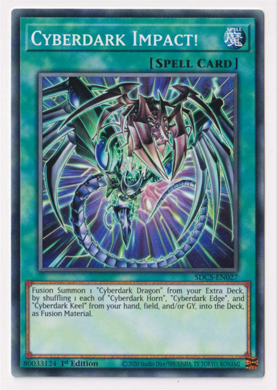 Cyberdark Impact! (Common) : SDCS-EN027 - Yu-Gi-Oh! Single Card