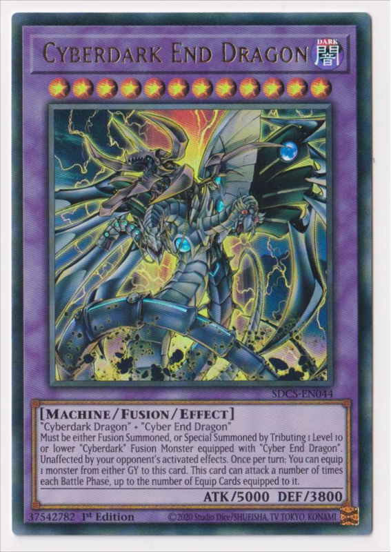Cyberdark End Dragon (Ultra Rare) : SDCS-EN044 - Yu-Gi-Oh! Single Card