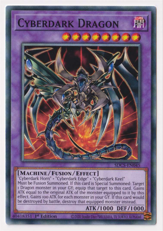 Cyberdark Dragon (Common) : SDCS-EN045 - Yu-Gi-Oh! Single Card