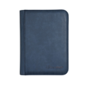 Ultra Pro Suede Collection Zippered 4-Pocket Premium PRO-Binder - Sapphire - Image 2